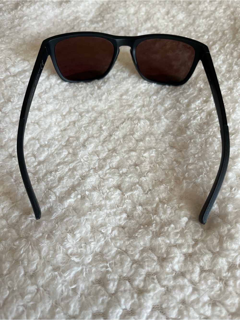Maui Jim Longitude Black Sunglasses w/ Pink Mirrored Sunrise Lenses EUC - Picture 5 of 9
